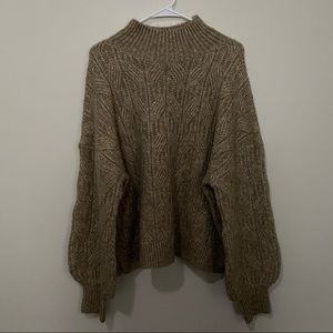 NWT Prologue Balloon Sweater